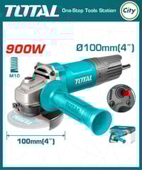 ৯০০ ওয়াট ৪ ইঞ্চি অ্যাঙ্গেল গ্রাইন্ডার মেসিন TOTAL TG10910056_img_0