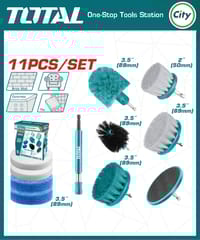 ১১ পিসের ক্লিনিং ব্রাশ সেট TOTAL TACB1101_img_0
