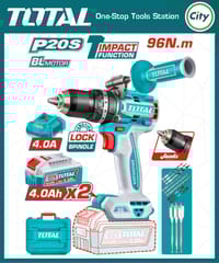 ২০ ভোল্ট ৯৬ এন ব্রাশলেস কর্ডলেস ইমপ্যাক্ট ড্রিল TOTAL TIDLI209686_img_0