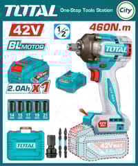 ৪২ ভোল্ট ৪৬০ এন কর্ডলেস ইমপ্যাক্ট রেঞ্চ TOTAL TIWLI42461_img_0