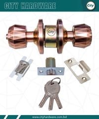 প্রিমিয়াম মানের রাউন্ড লক নতুন মডেলের ডোর লক অ্যান্টিক_img_2