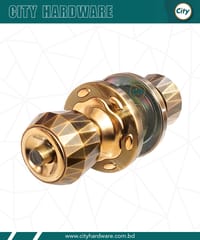 প্রিমিয়াম মানের রাউন্ড লক নতুন মডেলের ডোর লক কফি_img_0