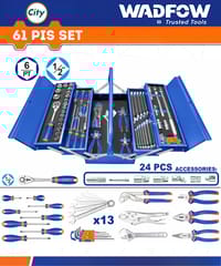 ৬১ পিস টুলস চেস্ট সেট WADFOW WHS4B61_img_0