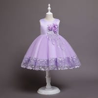 Imported 👑 Long Sleeve Princess Dress – Spring Piano & Birthday Outfit_img_2