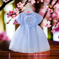 Imported ✨ Baby Girl Elsa Princess Dress – Summer Edition_img_1