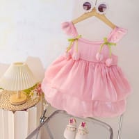 Imported 🌞 Baby Girl Summer Dress – Sweet Western-Style Slip Princess Outfit_img_1