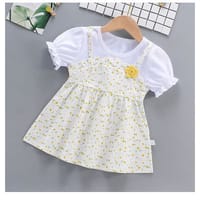 Imported 🌸  China Floral Faux Two-Piece Style_img_0