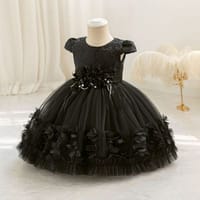 Imported 🎉 High-Quality Birthday & Party Dress – Princess Flower Girl Outfit_img_3