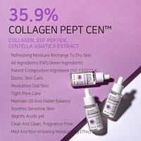 APLB Collagen EGF Peptide Ampoule Serum | COLLAGEN PEPT CEN™ 35.9% 1.35 FL.OZ/Korean Skincare, Elasticity care, Long lasting moisturizing, Revitalize for gentle and improve skin texture_img_2