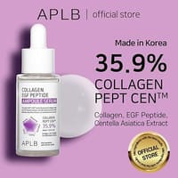 APLB Collagen EGF Peptide Ampoule Serum | COLLAGEN PEPT CEN™ 35.9% 1.35 FL.OZ/Korean Skincare, Elasticity care, Long lasting moisturizing, Revitalize for gentle and improve skin texture_img_1