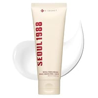 K-SECRET SEOUL 1988 Snail Mucin 93% Cream – Concentrated Yet Lightweight Formula Infused with 93% Snail Mucin | Non-Sticky & Fast-Absorption Facial Cream | Korean Skincare, 100ml / 3.38 fl oz_img_0