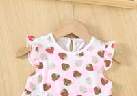 Imported ☀️ Girls' Summer Cotton Short-Sleeve Princess Dress – Baby Nightgown_img_1