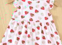 Imported ☀️ Girls' Summer Cotton Short-Sleeve Princess Dress – Baby Nightgown_img_3