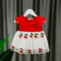 Imported 🌸 Baby Girl Mesh Princess Dress – Summer & Spring/Autumn Outfit_img_0