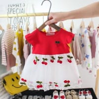 Imported 🌸 Baby Girl Mesh Princess Dress – Summer & Spring/Autumn Outfit_img_3