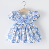 Imported 💞 Girls’ Heart Design Princess Dress – New Summer Style_img_2
