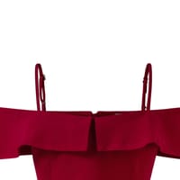 Imported 👗 Girls’ Off-Shoulder Halter Princess Dress – Pleated Double-Layer Party Dress_img_4