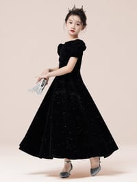 Imported 🎹 Girls’ Princess Performance Dress – Birthday & Catwalk Outfit_img_2
