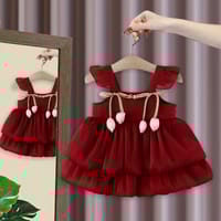 Imported 👗 Girls' Summer Princess Dress – Korean Ins Style with Slip Skirt_img_0