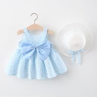 Imported🌸Baby Girls’ Sleeveless Vest Dress –Fashion Princess Dress_img_0