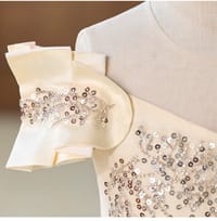 High-end, light luxury, long, stylish little girl princess dress, performance costume, children's wear, girls' dress_img_3