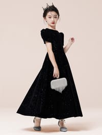 Imported 🎹 Girls’ Princess Performance Dress – Birthday & Catwalk Outfit_img_3