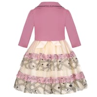 Imported ✨ Girls’ Mesh Cake Dress Set – European & American Style Piano Performance Outfit_img_2