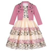 Imported ✨ Girls’ Mesh Cake Dress Set – European & American Style Piano Performance Outfit_img_0