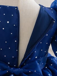 Imported 👑 Baby Girls’ Princess Wedding Dress – Mesh Puffy Flower Girl Outfit_img_2