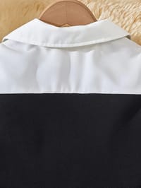 Imported🎓 Girls’ School Style Two-Piece Dress – Long Sleeve Shirt Collar Outfit (Spring/Autumn/Winter)_img_3