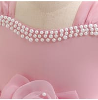 Girls' princess dress, cross-border style, high-end party performance costume, toddler tutu, baby dress, children's formal wear_img_2