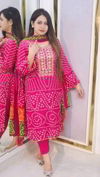 Chunri three-piece (hot pink)_img_0