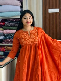 Anarkali Orange_img_1