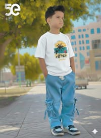 Boys Denim Pant and T-Shirt set_img_2