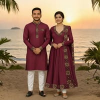 Eid Special Couple Panjabi Three Piece Combo_img_3