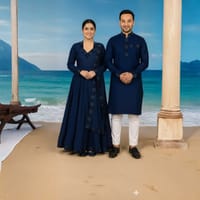 Eid Special Couple Panjabi Three Piece Combo_img_8