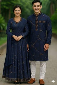 Eid Special Couple Panjabi Three Piece Combo_img_4