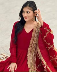 Party gown Three piece dress for women_img_1