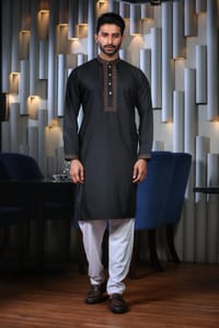 Luxury Italian Panjabi with Box_img_0