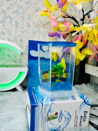 হাফ লিটার মিনি একুরিয়াম মাছ সহ ৮ আইটেম ফুল সেটাপ_img_15