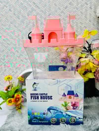 কুইন ক্যাসেল ৪ লিটার একুরিয়াম ট্যাংক ( ট্যাংক এবং RGB লাইট)_img_5