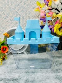 কুইন ক্যাসেল ৪ লিটার একুরিয়াম ট্যাংক ( ট্যাংক এবং RGB লাইট)_img_8