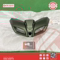 Pilot Light Mask or DRL Mask (Cyber Green DLX) for Yamaha MT15 V2 bike._img_1