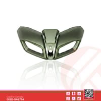 Pilot Light Mask or DRL Mask (Cyber Green DLX) for Yamaha MT15 V2 bike._img_0