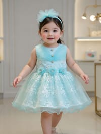 👑✨ Premium Princess Baby Girl Luxury Frock Dress ✨👑_img_0