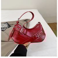 Two belt shoulder bag_img_9