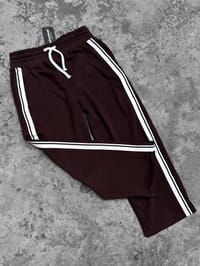 Stripe (Coffe) Oversized Low-Cut Baggy_img_0