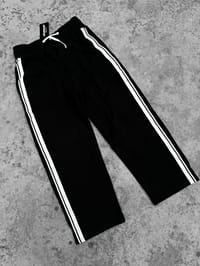 Stripe (Black) Oversized Low-Cut Baggy_img_1