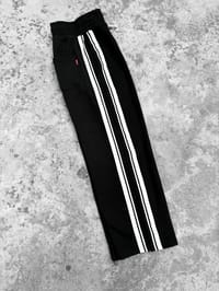 Stripe (Black) Oversized Low-Cut Baggy_img_2