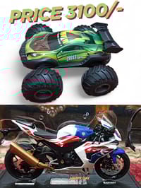 RC Monster Car + Super Racing Bike Combo Offer – Ultimate Speed & Fun Pack_img_0